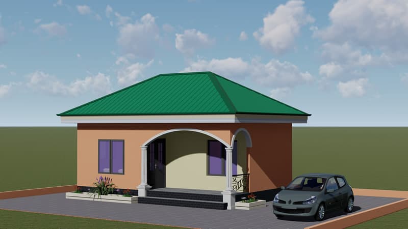 Maison chambre salon à Ouaga